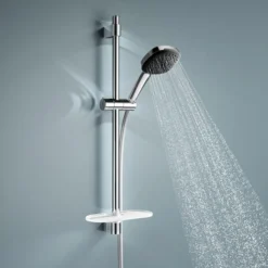 Grohe vitalio comfort 110 ii dusjsett 600 13,5l m/hylle krom