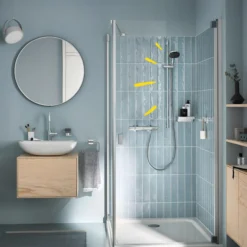 Grohe vitalio comfort 110 iii dusjsett 900 7,4l krom