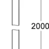 Grohe vitalioflex silver dusjslange 2000mm krom