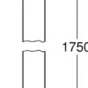 Grohe vitalioflex trend dusjslange 1750mm krom