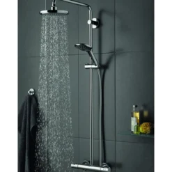 Grohe vitalio joy 180 dusjsystem 12l krom