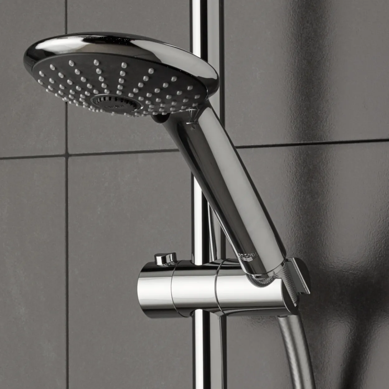 Grohe vitalio joy 180 dusjsystem 12l krom