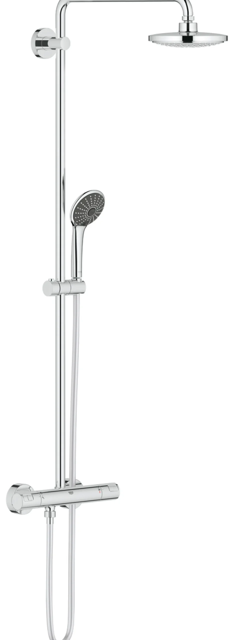 Grohe vitalio joy 180 dusjsystem 12l krom