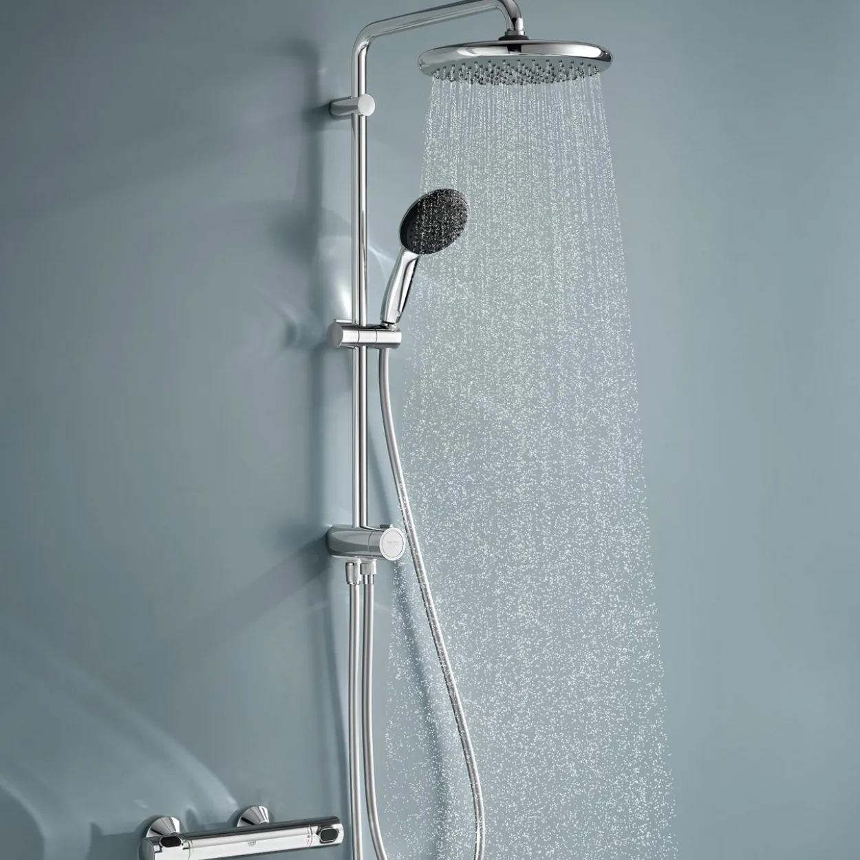 Grohe vitalio start 250 dusjsystem m/omskifter 8,3l krom