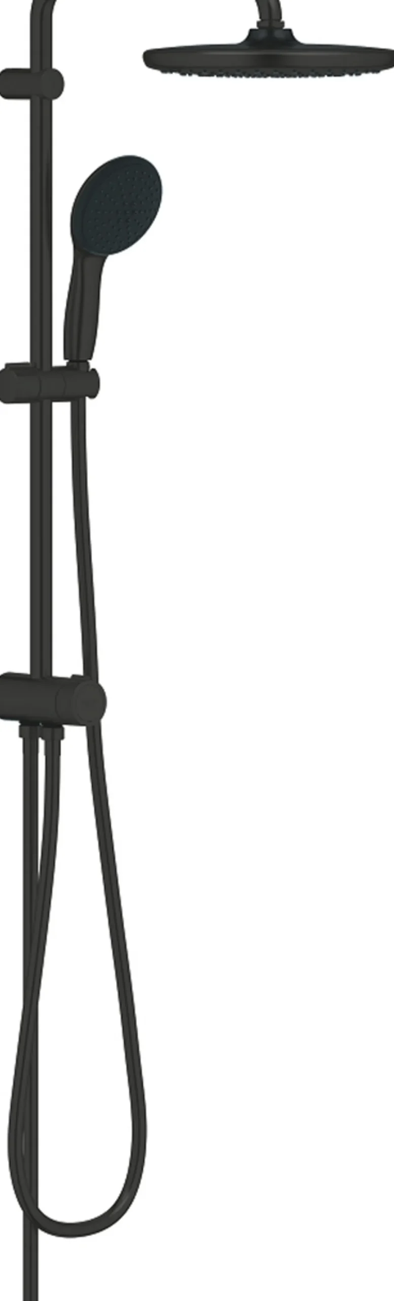 Grohe vitalio start 250 dusjsystem m/omskifter 7,5l matt sort