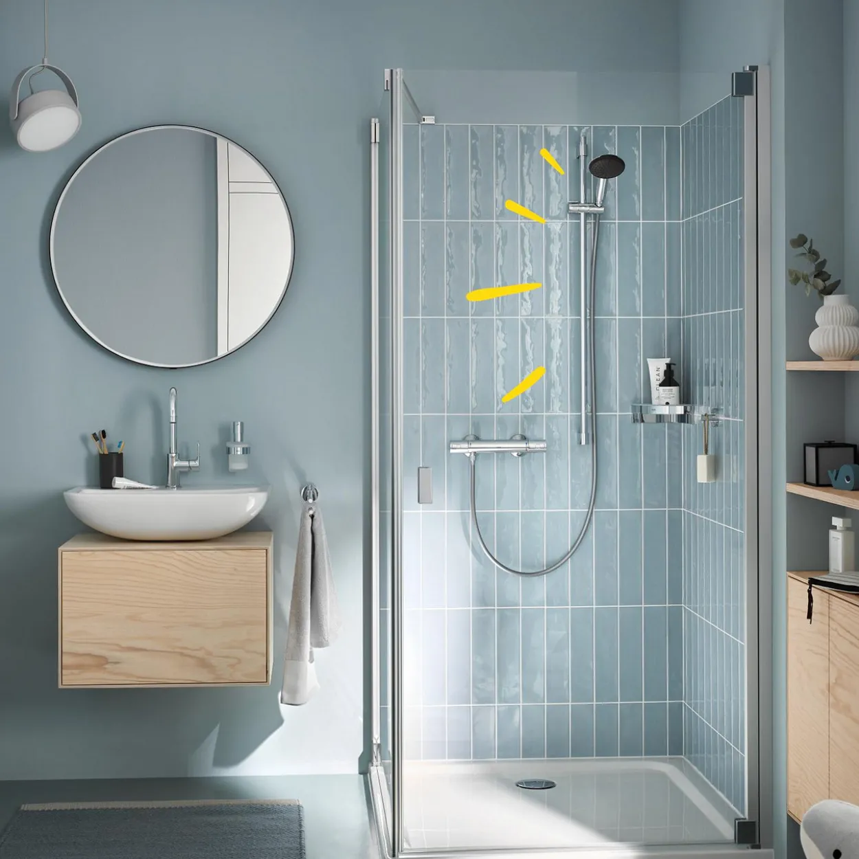 Grohe vitalio start 110 ii dusjsett 900 7,4l ver. 2 krom