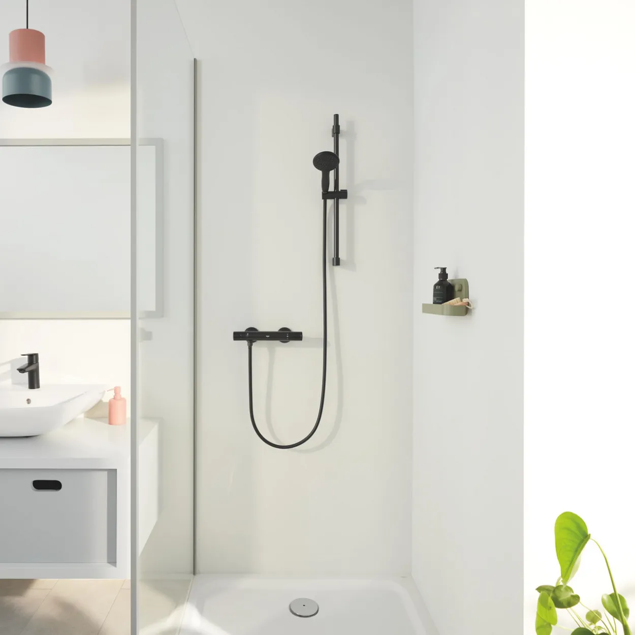 Grohe vitalio start 110 ii hånddusj matt sort