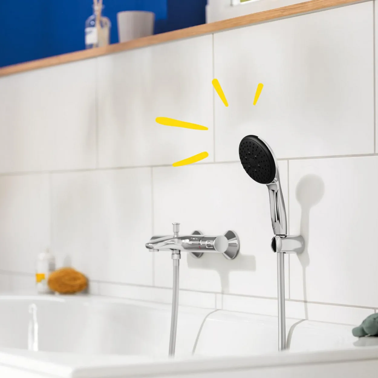 Grohe vitalio start 110 iii hånddusjsett 7,4l krom