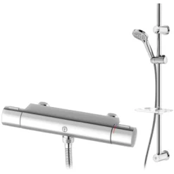 Gustavsberg nautic 2.1 dusjpakke dusjsett+dusjtermostat krom