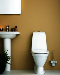Gustavsberg nautic 1500 m/skjult s-lås & hygienic flush, for skruer