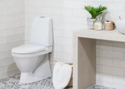 Gustavsberg nautic 1500 m/skjult s-lås & hygienic flush, for skruer