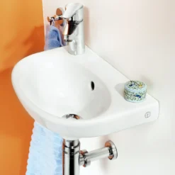 Gustavsberg nautic 5540 servant 40x27cm c+ venstre