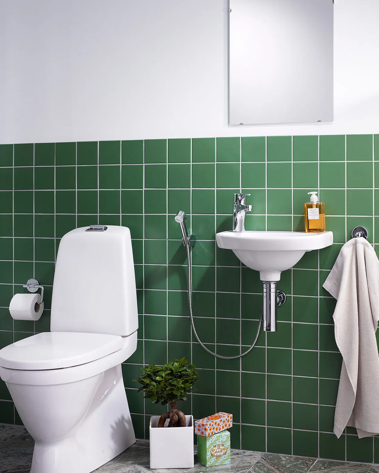 Gustavsberg nautic 5540 servant 40x27cm c+ venstre
