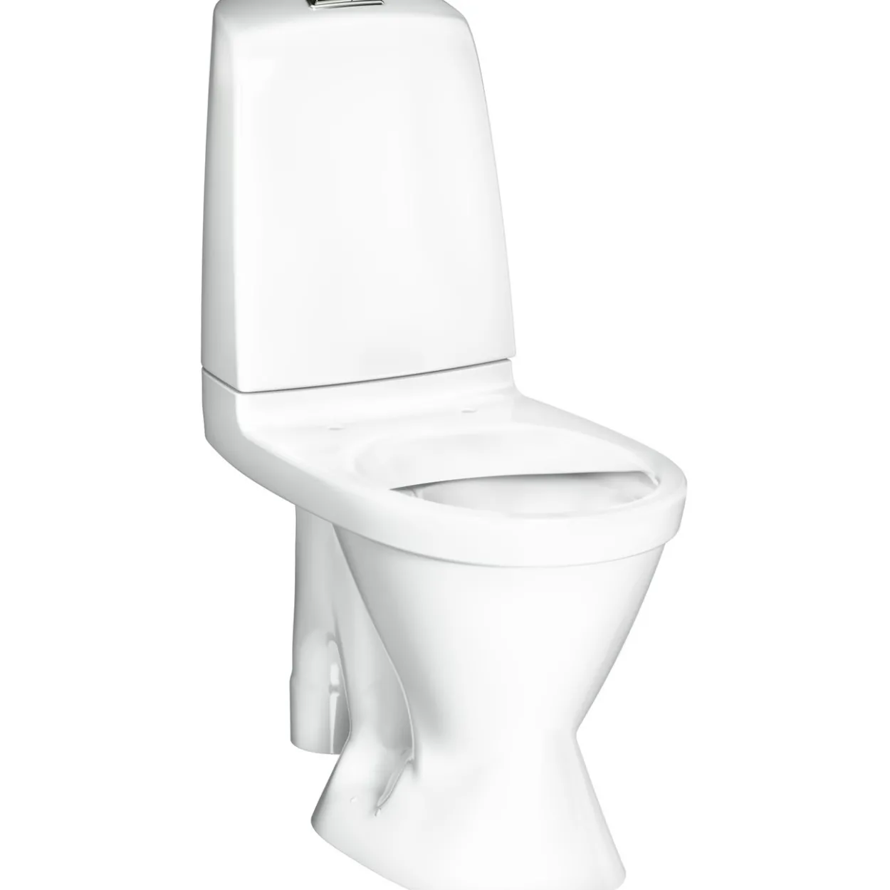 Gustavsberg nautic 1591 toalett m/hygienic flush åpen s-lås 2/4 l