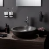 Haceka kosmos glass koppholder matt sort