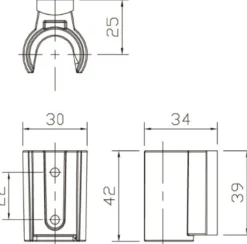 Hansgrohe axor starck veggmontert dusjholder