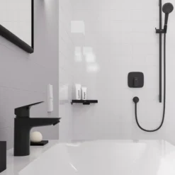 Hansgrohe logis 100 servantarmatur coolstart matt sort