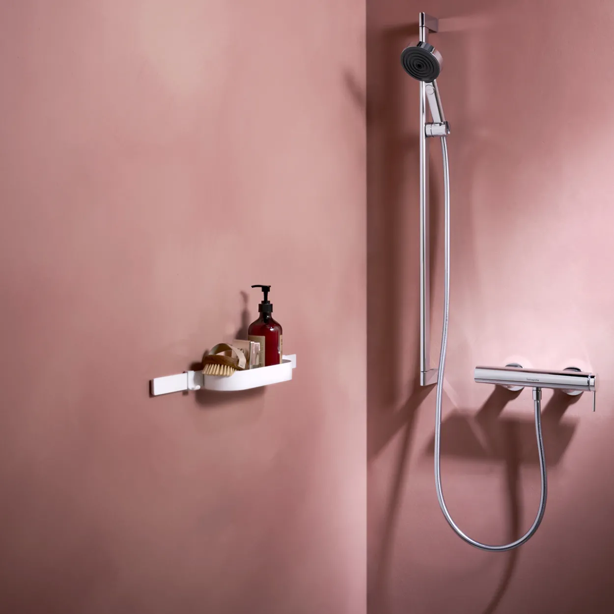 Hansgrohe pulsify select 105 3-spray dusjsett 90 cm krom