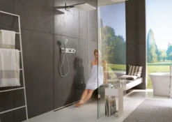 Hansgrohe rainmaker select 460 2jet dusjhode hvit/krom