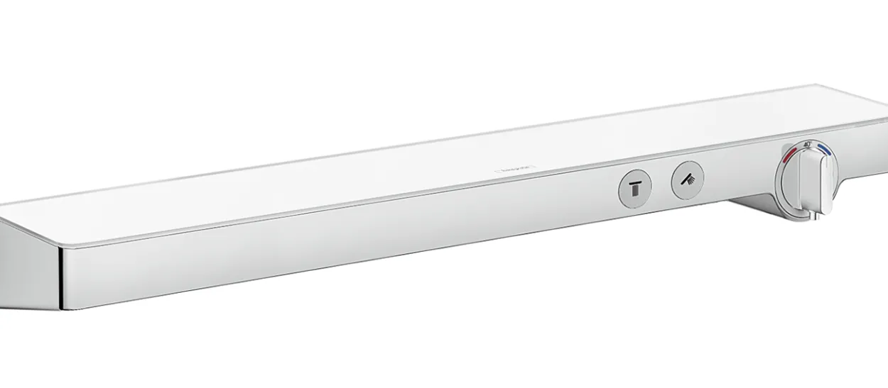 Hansgrohe showertablet select 700 dusjtermostat hvit/krom
