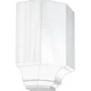 Hjørnekloss tak utvendig furu 67x67x150 mm s0502y bomull 2-pk
