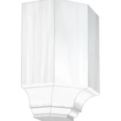 Hjørnekloss tak utvendig furu 67x67x150 mm s0502y bomull 2-pk