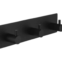 House rio black knagg med 3 kroker