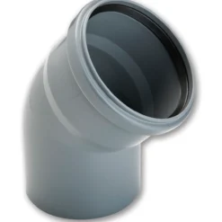 Ht pro bend ø50 45° grå
