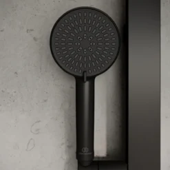Ideal standard alu + hånddusj 2-spray matt sort