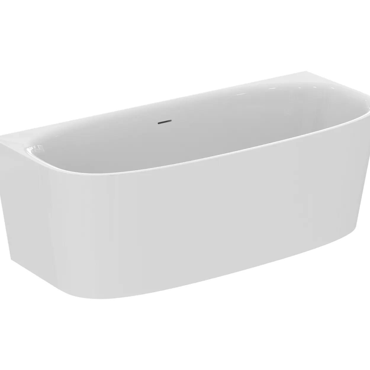 Ideal standard dea badekar 180x80 back to wall hvit