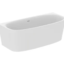 Ideal standard dea badekar 180x80 back to wall matt hvit