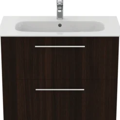 Ideal standard i.life a baderomsmøbel 840x460 coffee oak m/krom håndtak