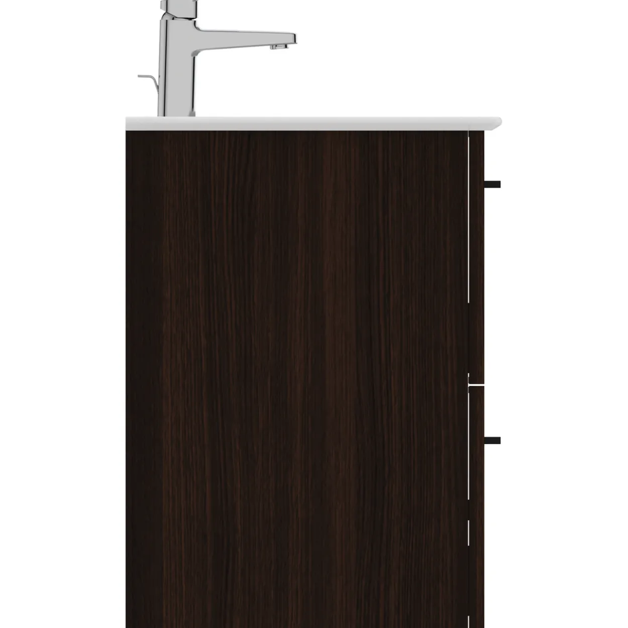Ideal standard i.life a baderomsmøbel 640x460 coffee oak m/sort håndtak