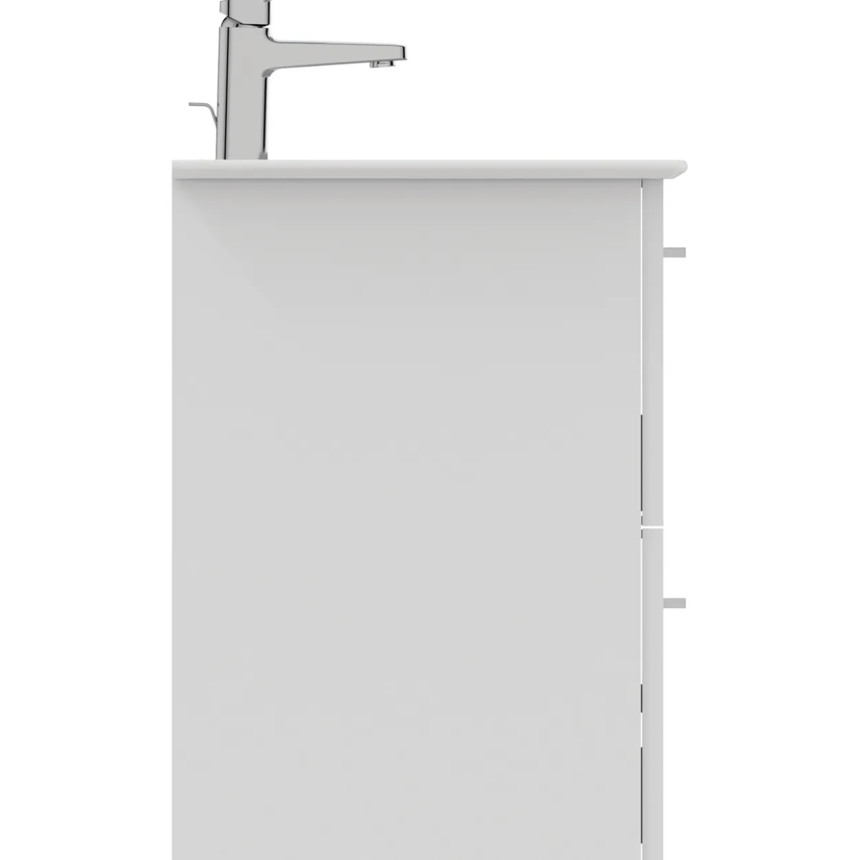 Ideal standard i.life a baderomsmøbel 640x460 matt hvit m/krom håndtak