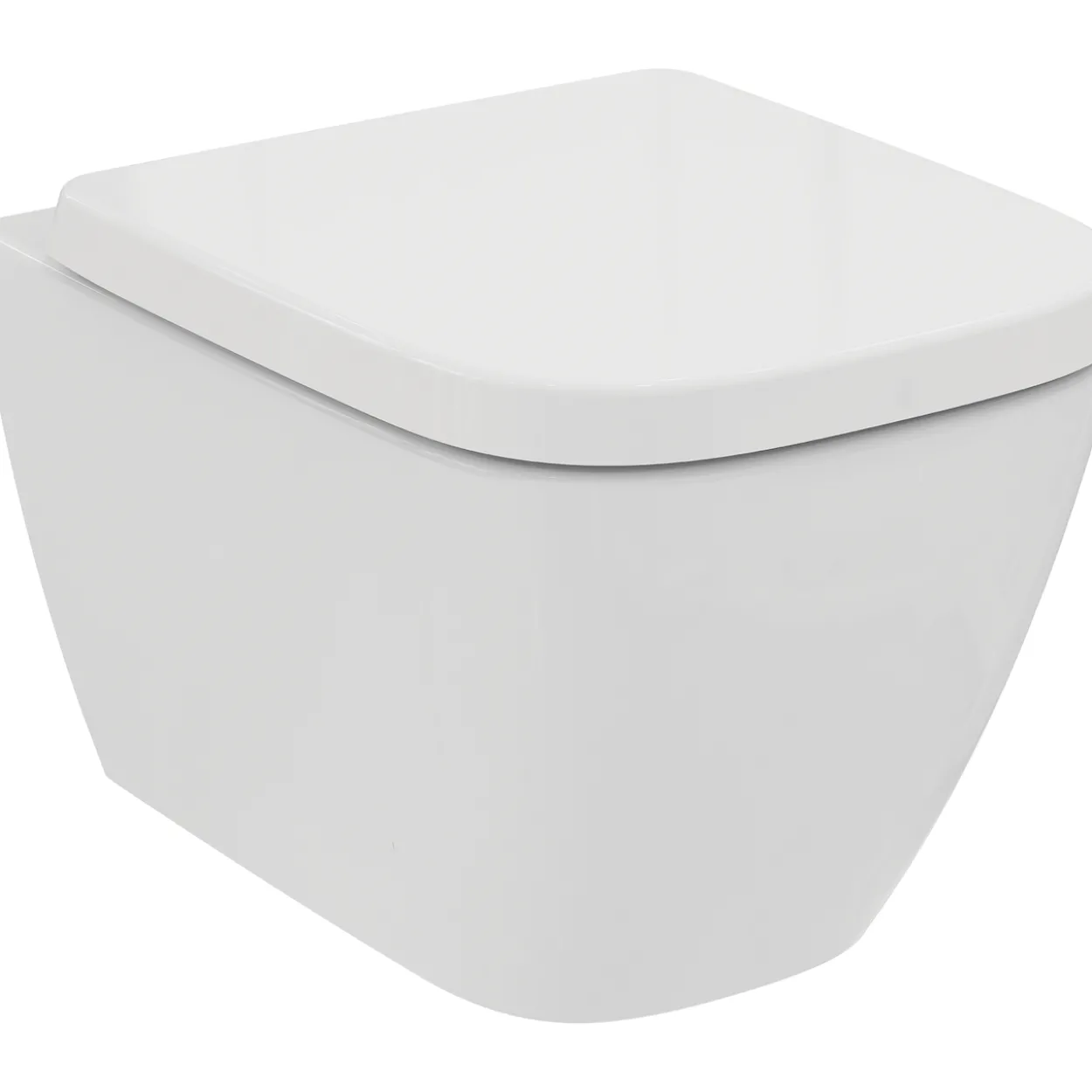 Ideal standard i.life s veggskål rimless+ m/sete hvit