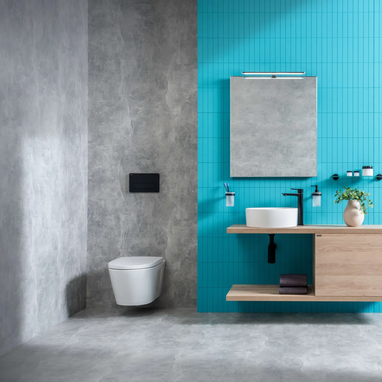 Jika cubito veggskål silent flush hvit