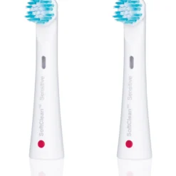 Jordan softclean sensitive børstehode 2pk tbrf 2 xs