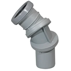 Jotiflex 50mm bend 0-90° enkelmuffe grå
