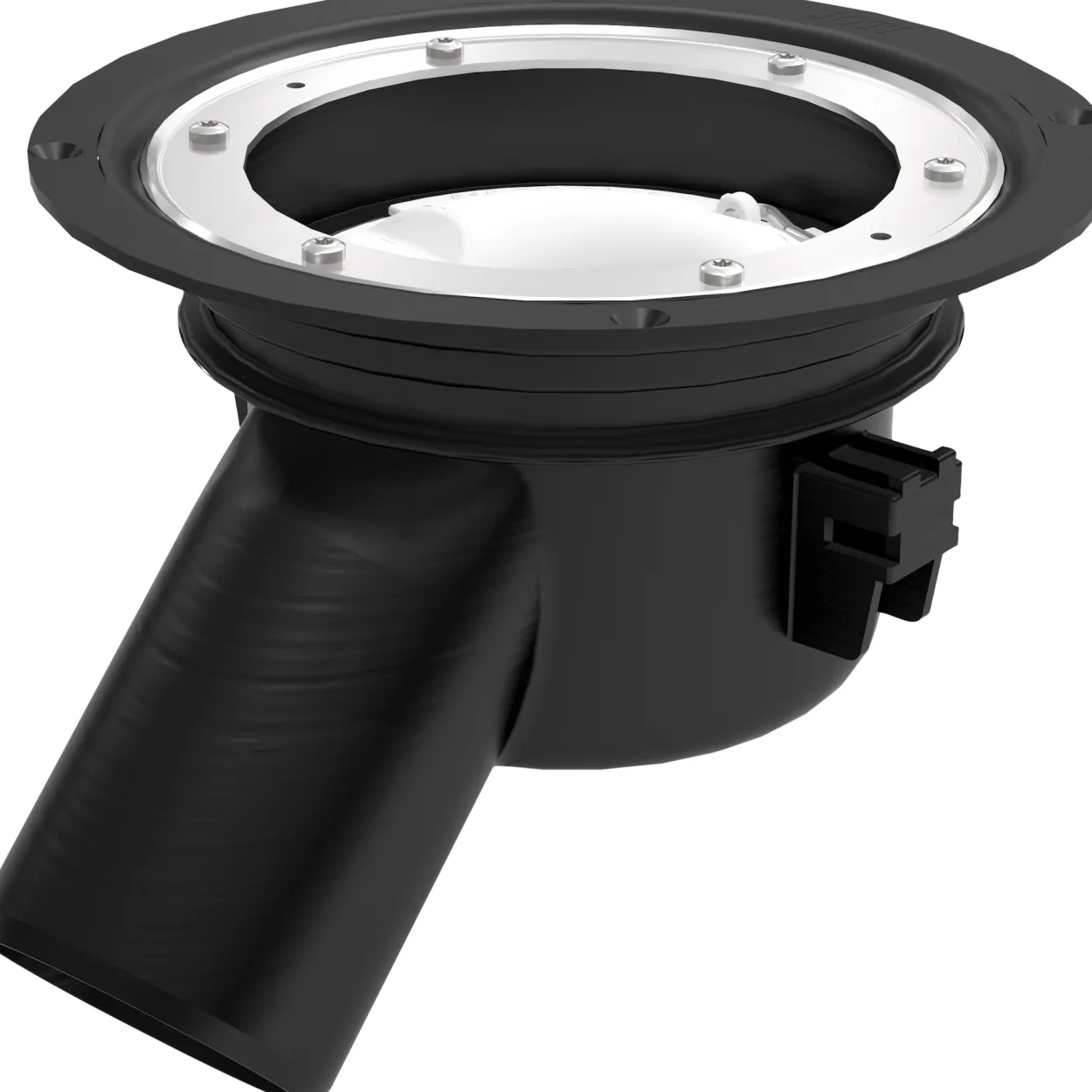 Joti k-sluk ø75 mm m/skråutløp i pp