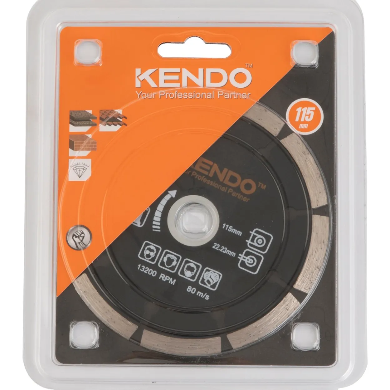 Kendo diamantblad segmentert 115x16/20/22.2