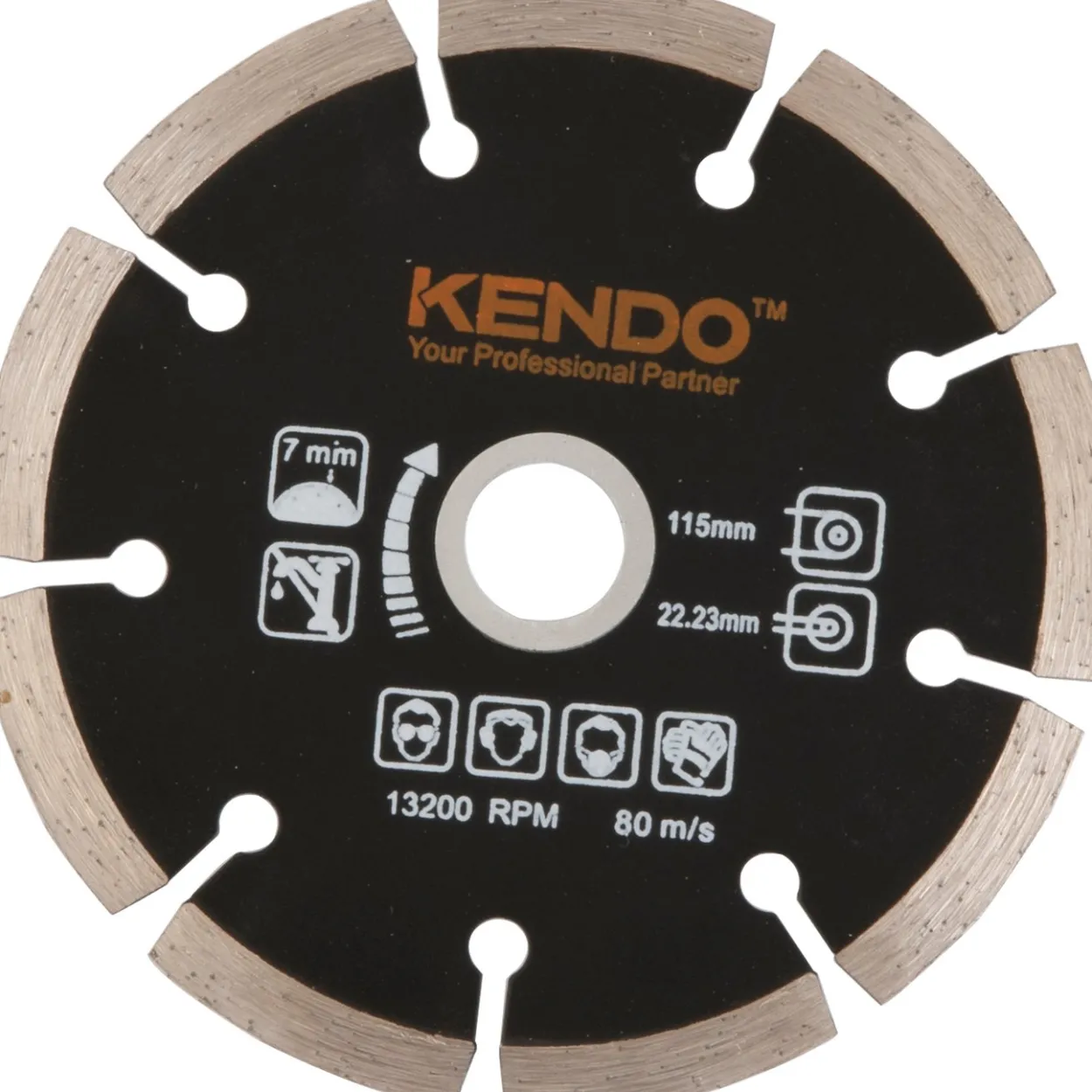 Kendo diamantblad segmentert 115x16/20/22.2