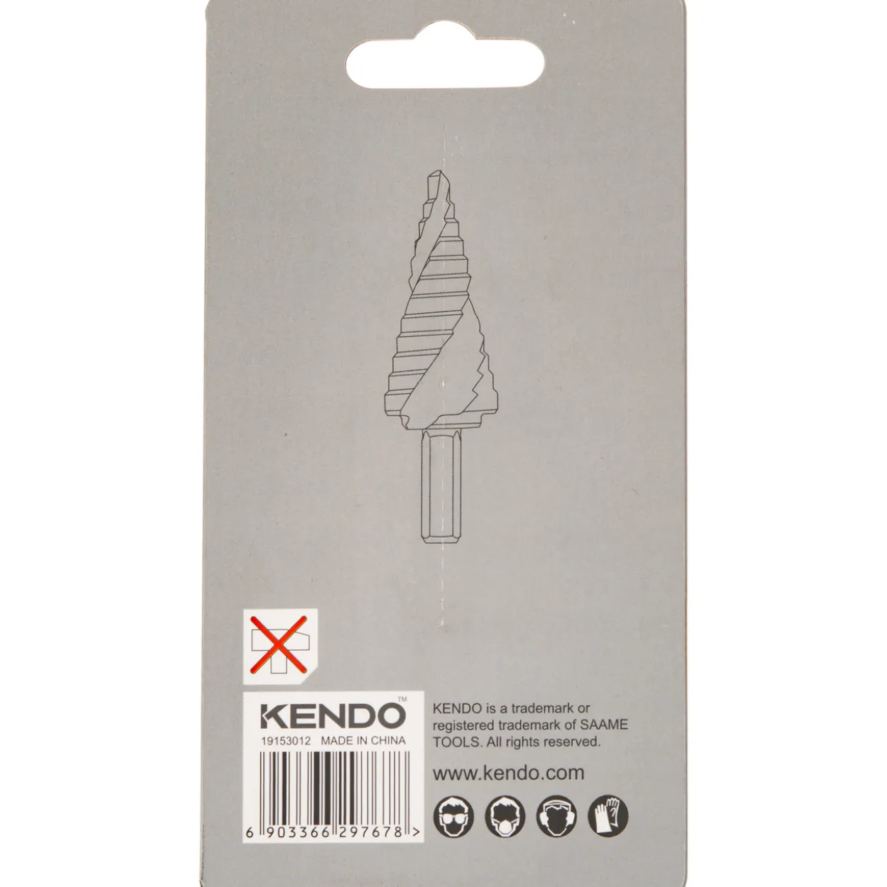 Kendo hss trinnbor 4-30mm