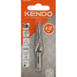 Kendo hss trinnbor 4-12mm