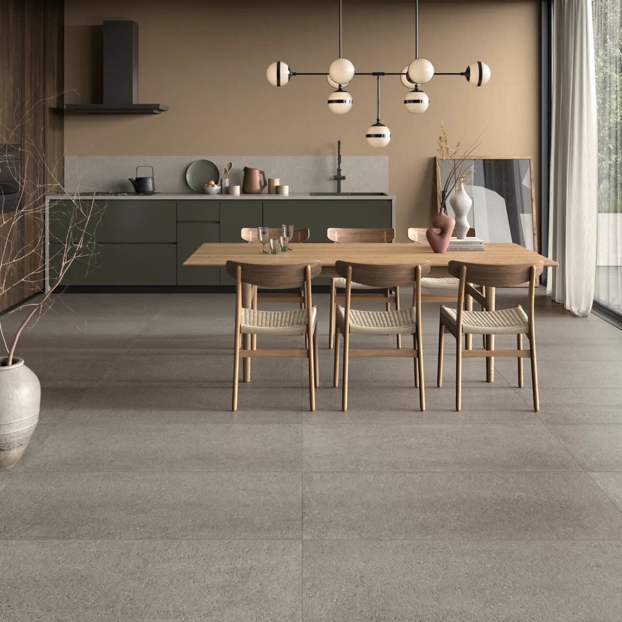 Konkrete cenere 60x120 9,5mm