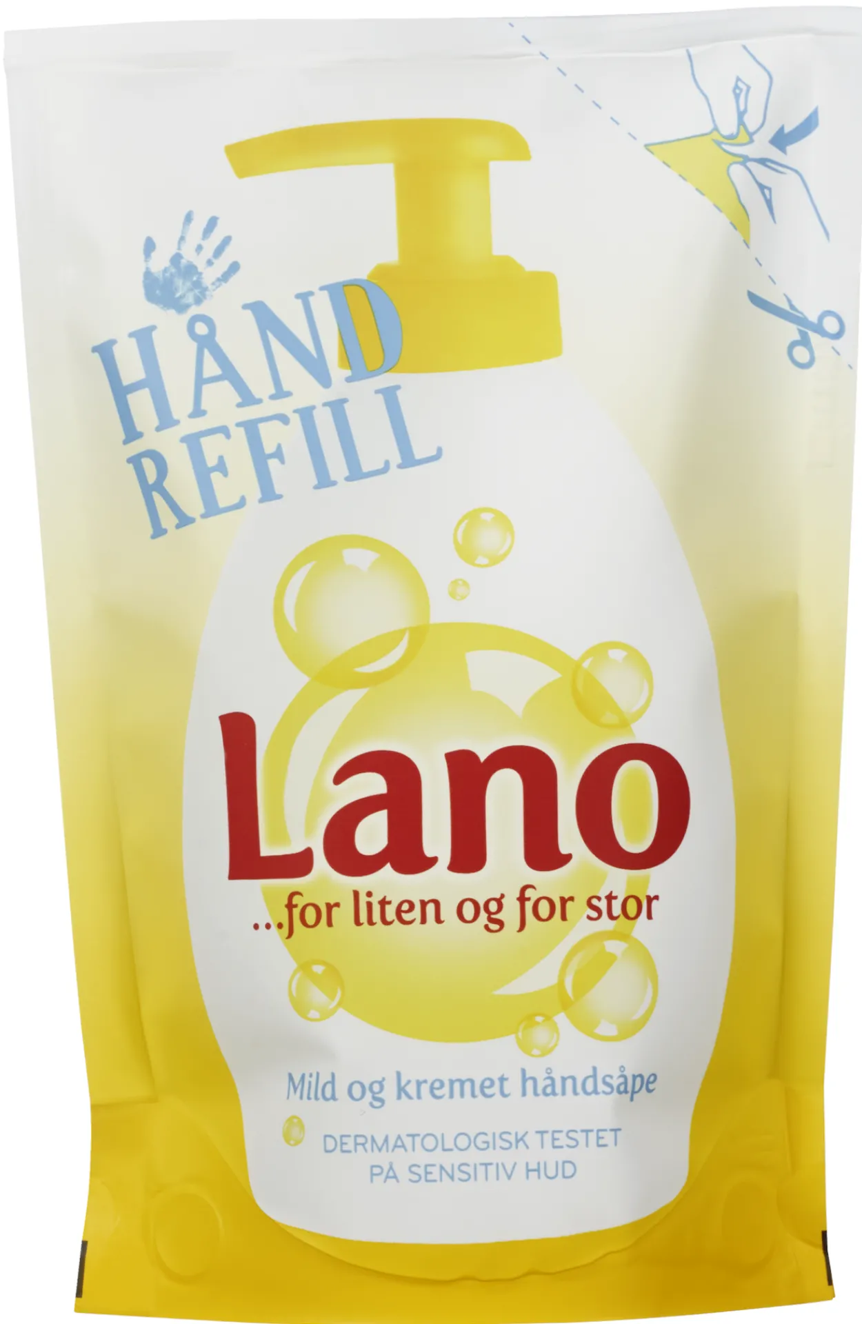 Lano håndsåpe flytende refill 300 ml