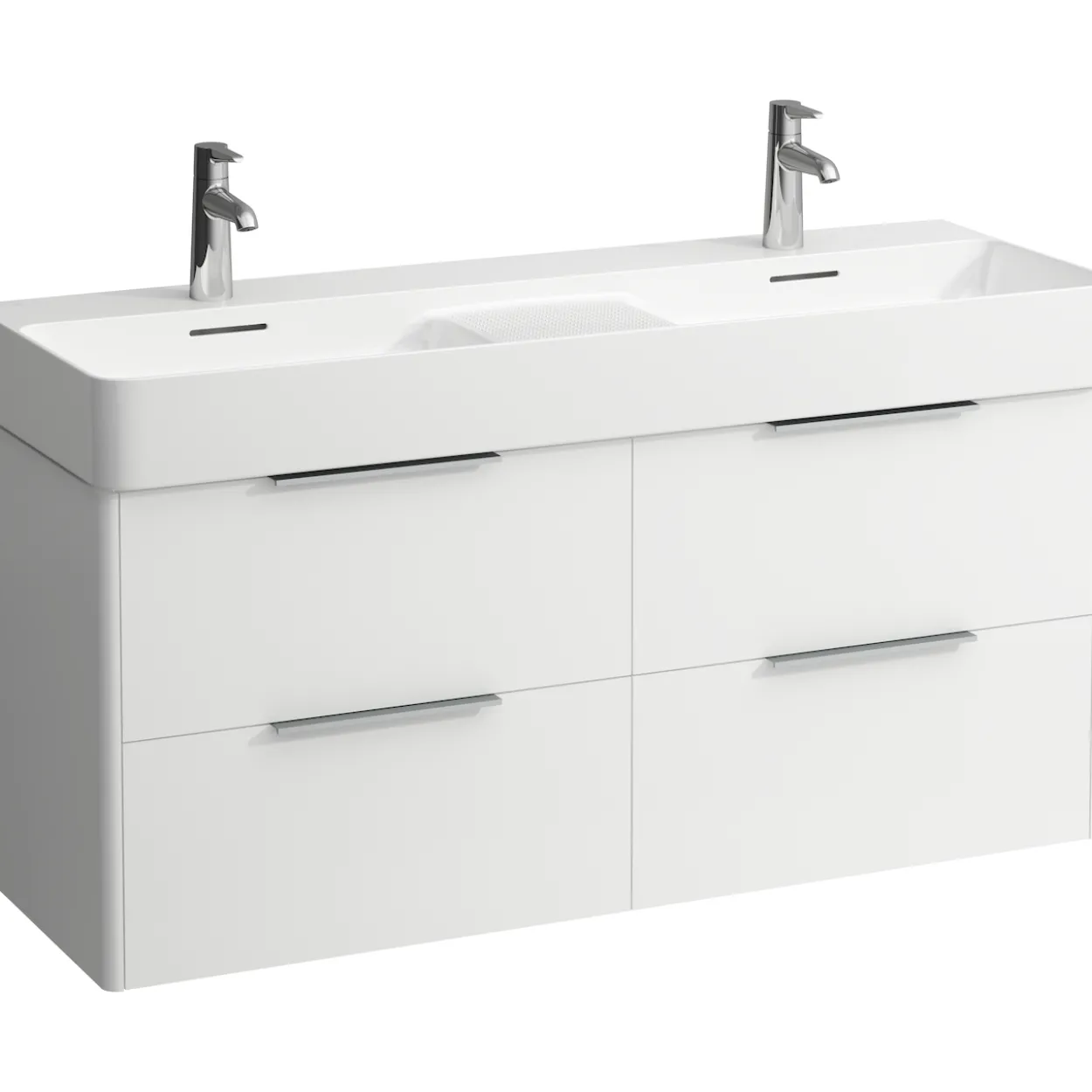 Laufen base underskap m/4 skuffer, matt hvit