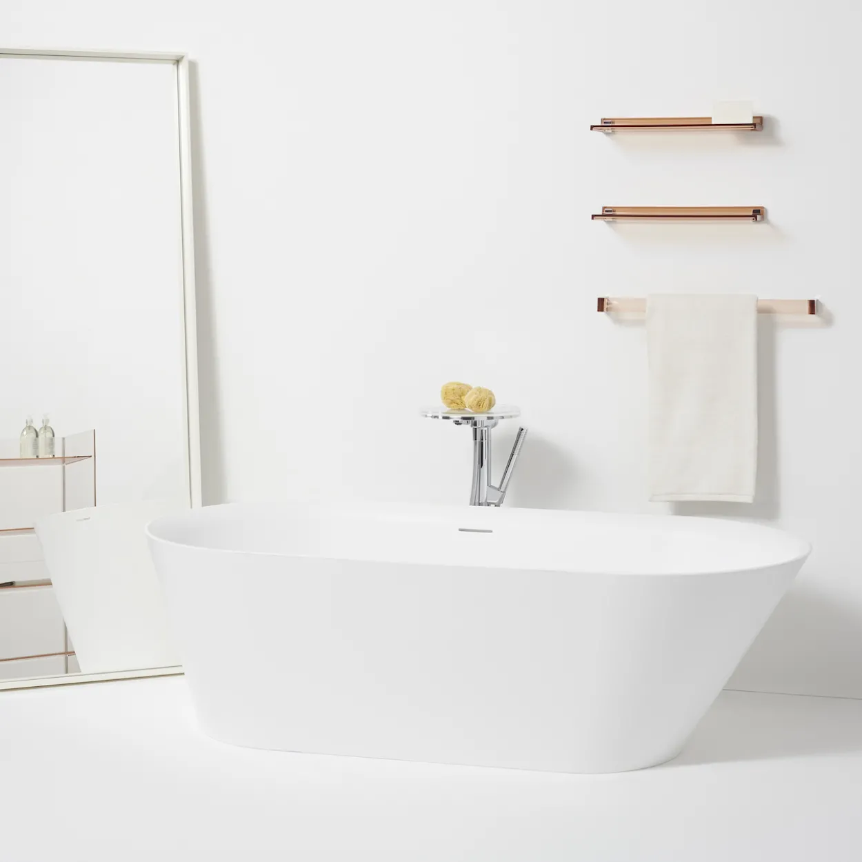 Laufen kartell håndklestativ 60 cm svart