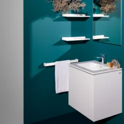 Laufen kartell møbelsett 50 cm 2 skuffer matt hvit
