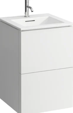 Laufen kartell møbelsett 50 cm 2 skuffer matt hvit