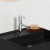Laufen kartell servant 46x46 cm lcc u/overløp matt sort
